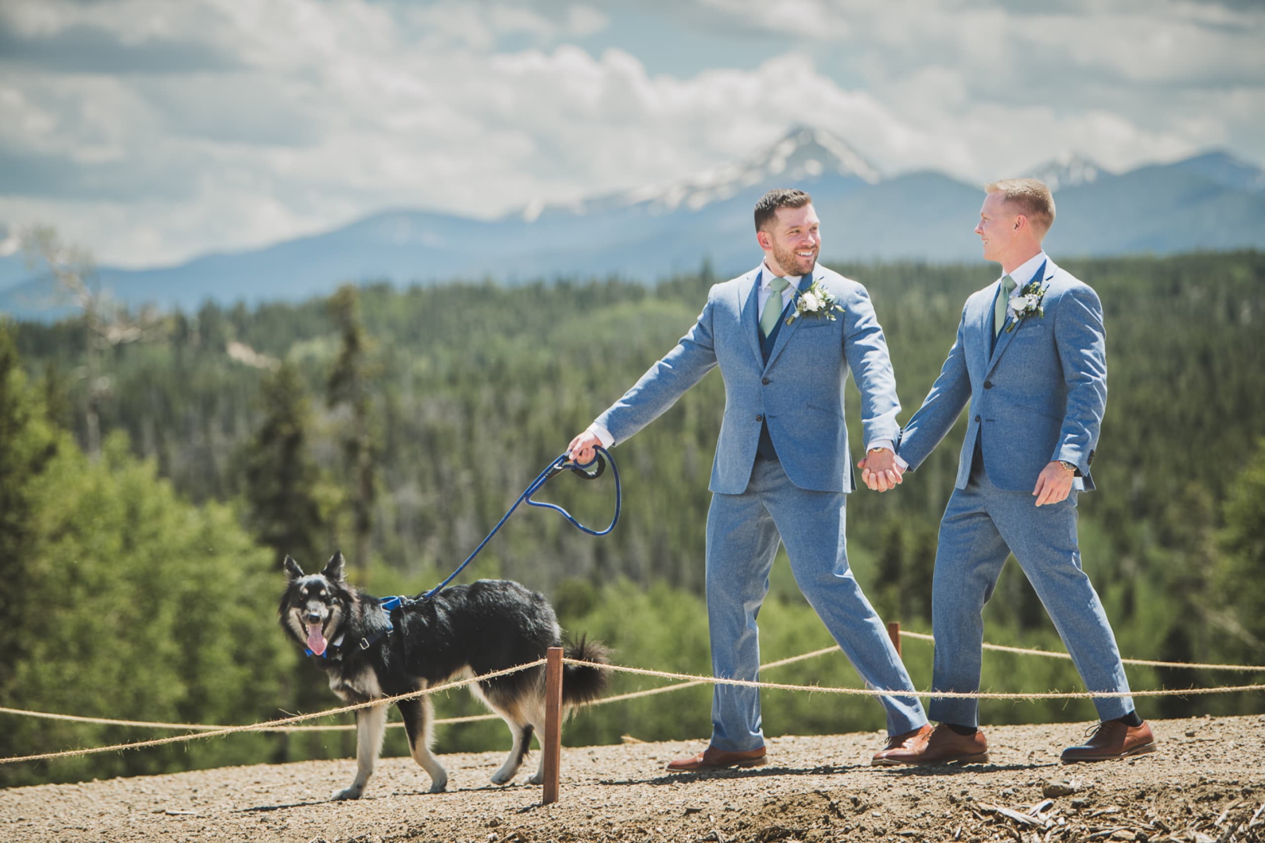 Adventure wedding photography by Michael Morse