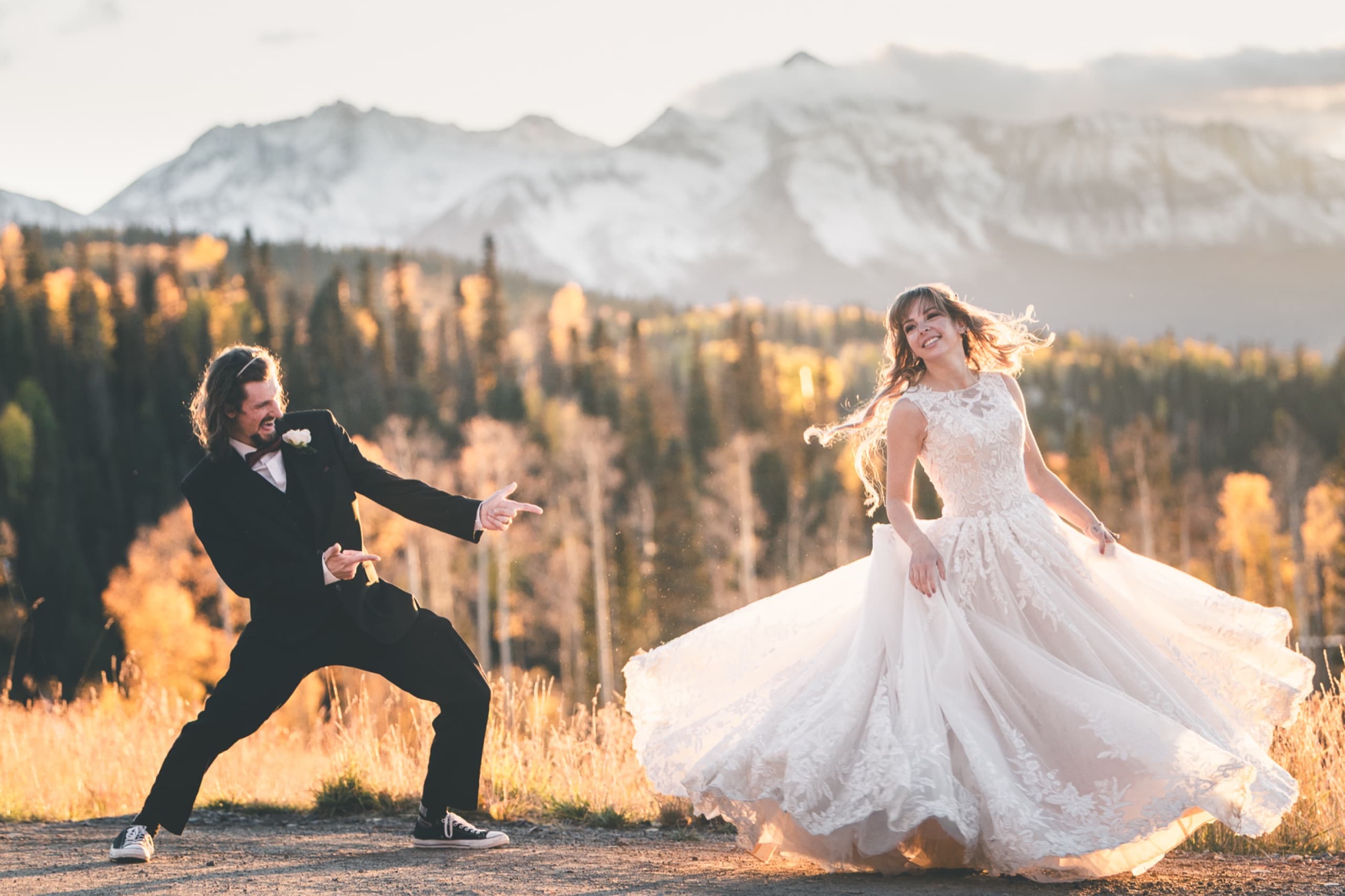 Adventure wedding photography by Michael Morse