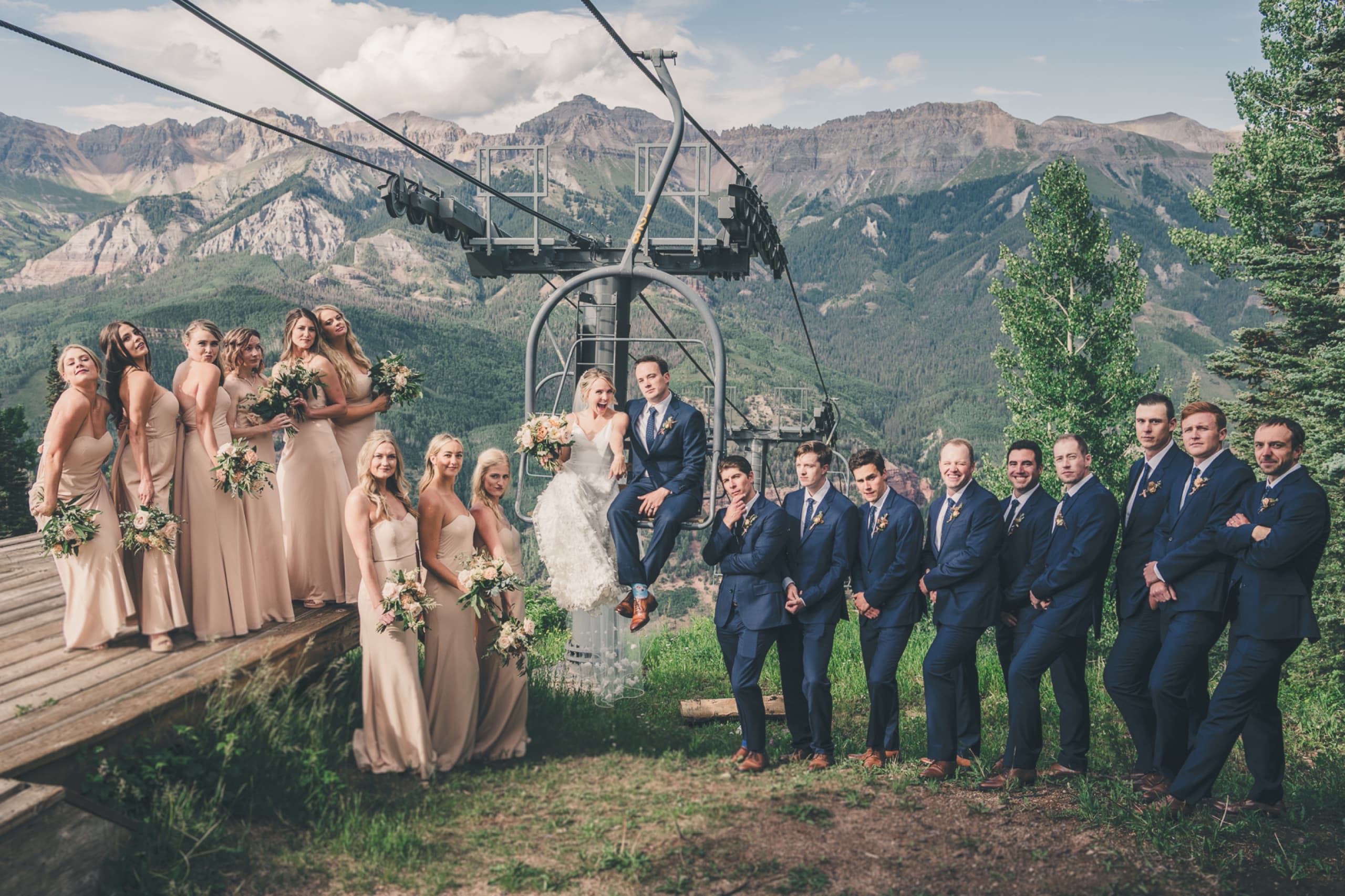 Adventure wedding photography by Michael Morse