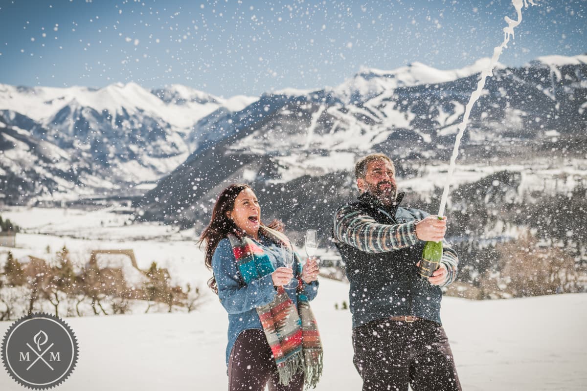 A wild Telluride winter wedding