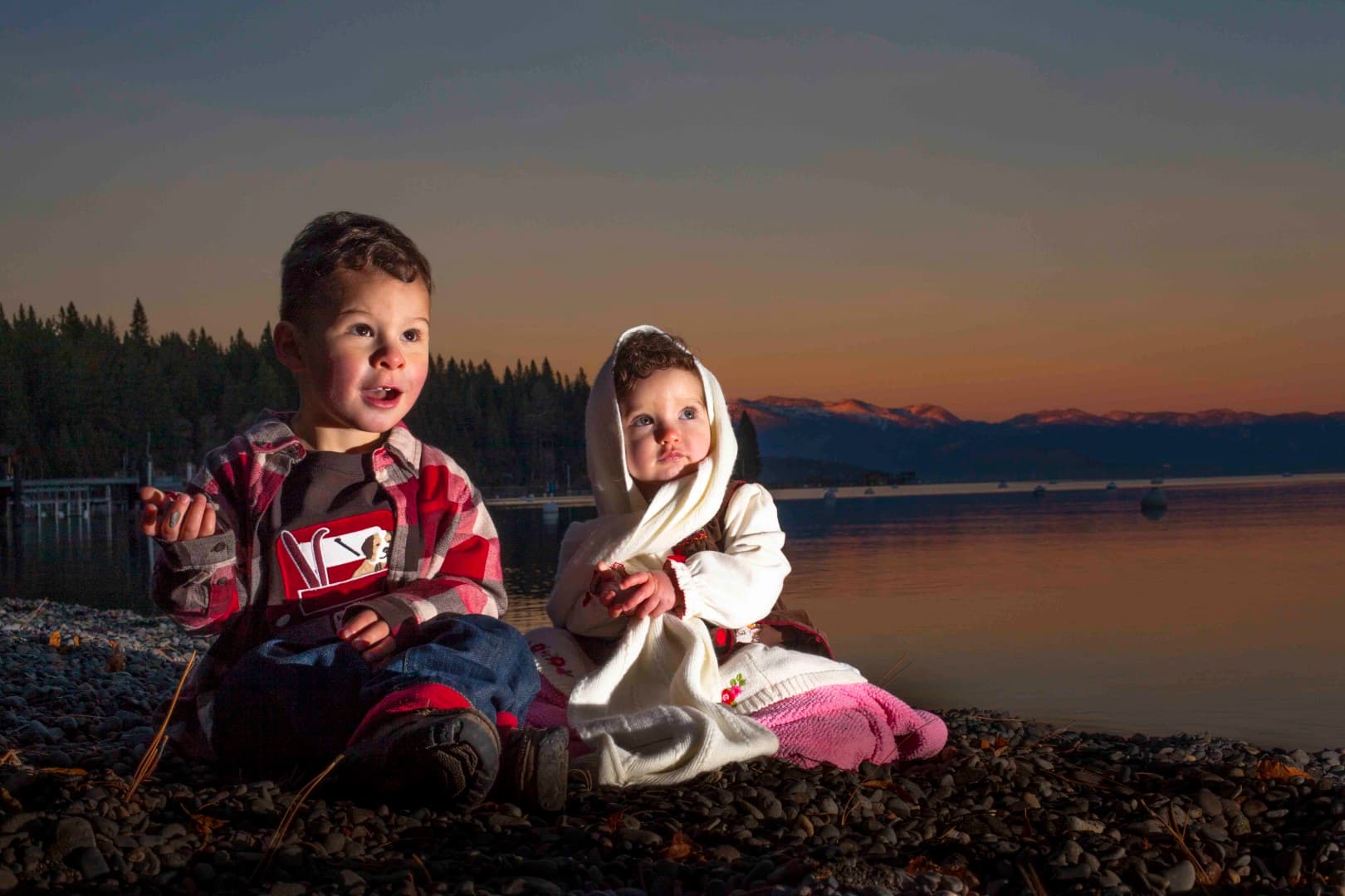 Holiday Family Portraits and Head-Shot Portraits