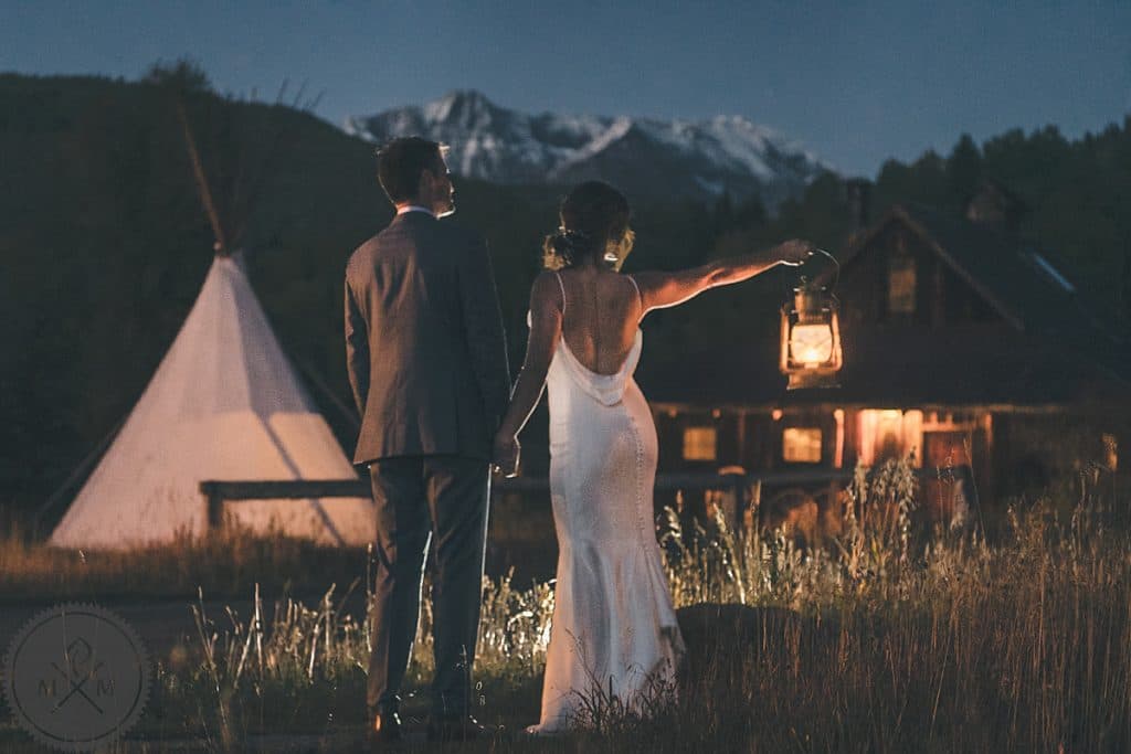 Dunton Hot Springs luxury cabin accommodation with mountain views