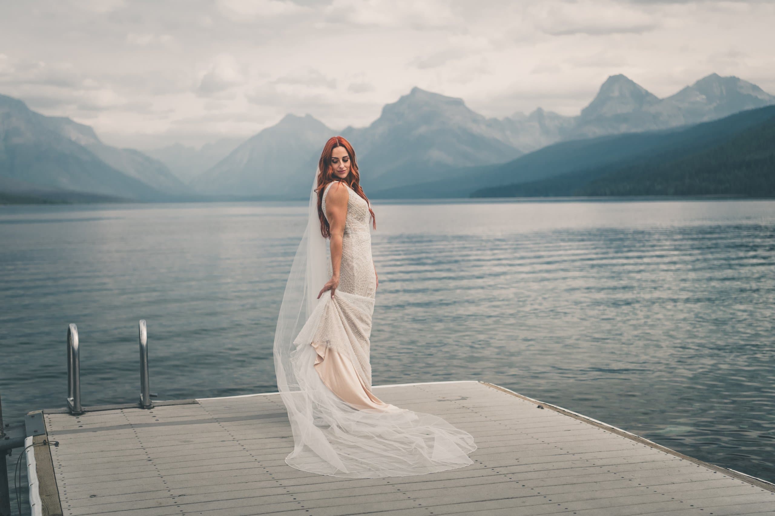 Ayla & Jordan elopement in glacier — _DSC8883