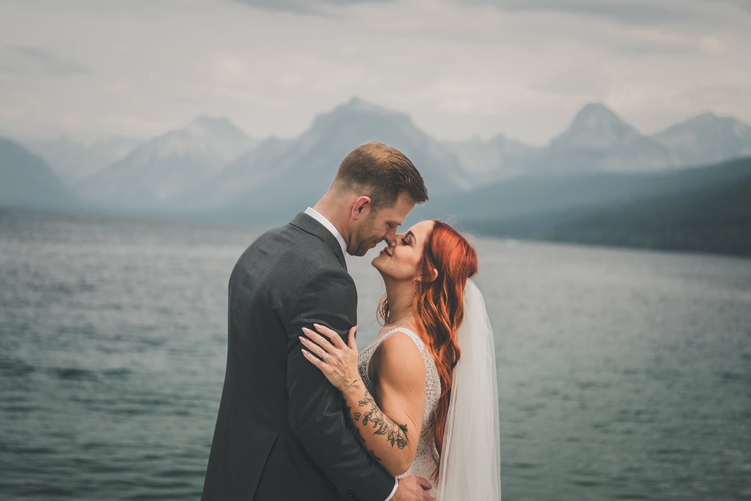 Ayla & Jordan elopement in glacier — _DSC9044