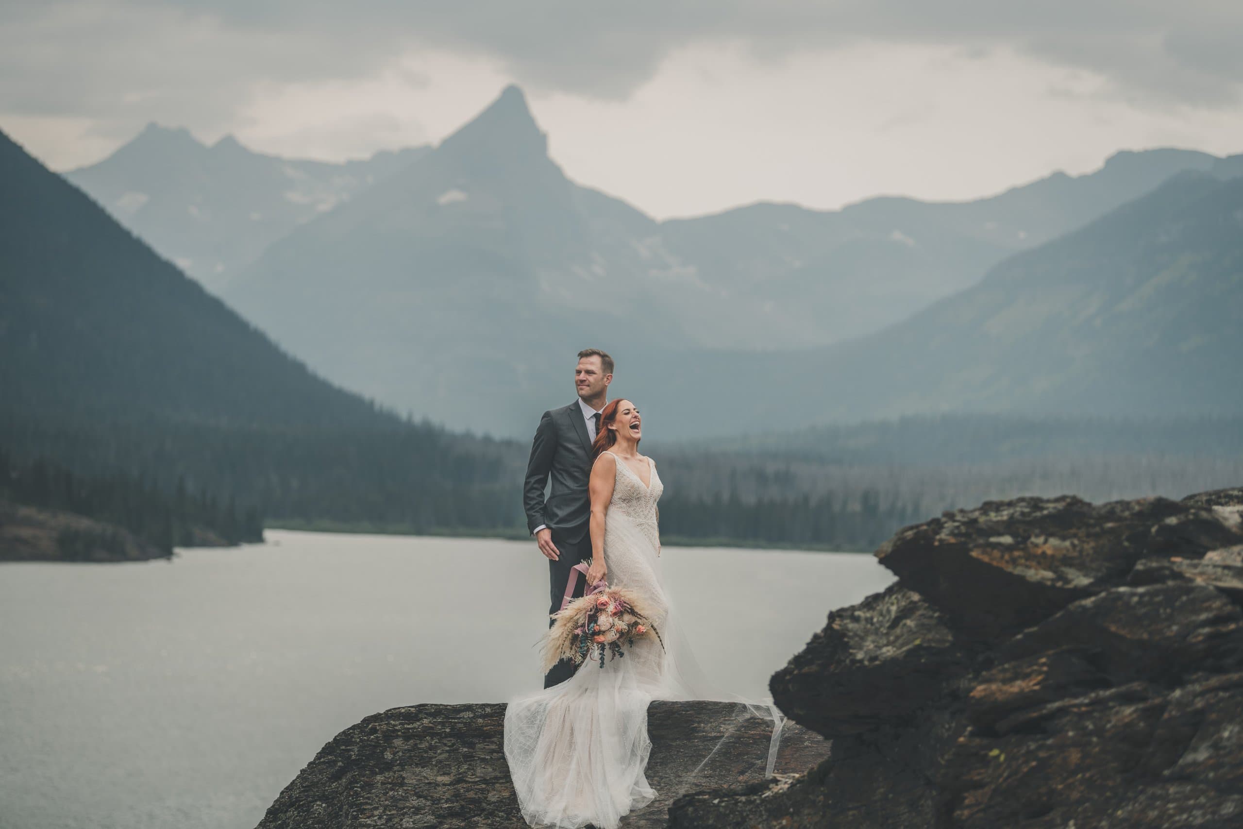 Ayla & Jordan elopement in glacier — _DSC9407
