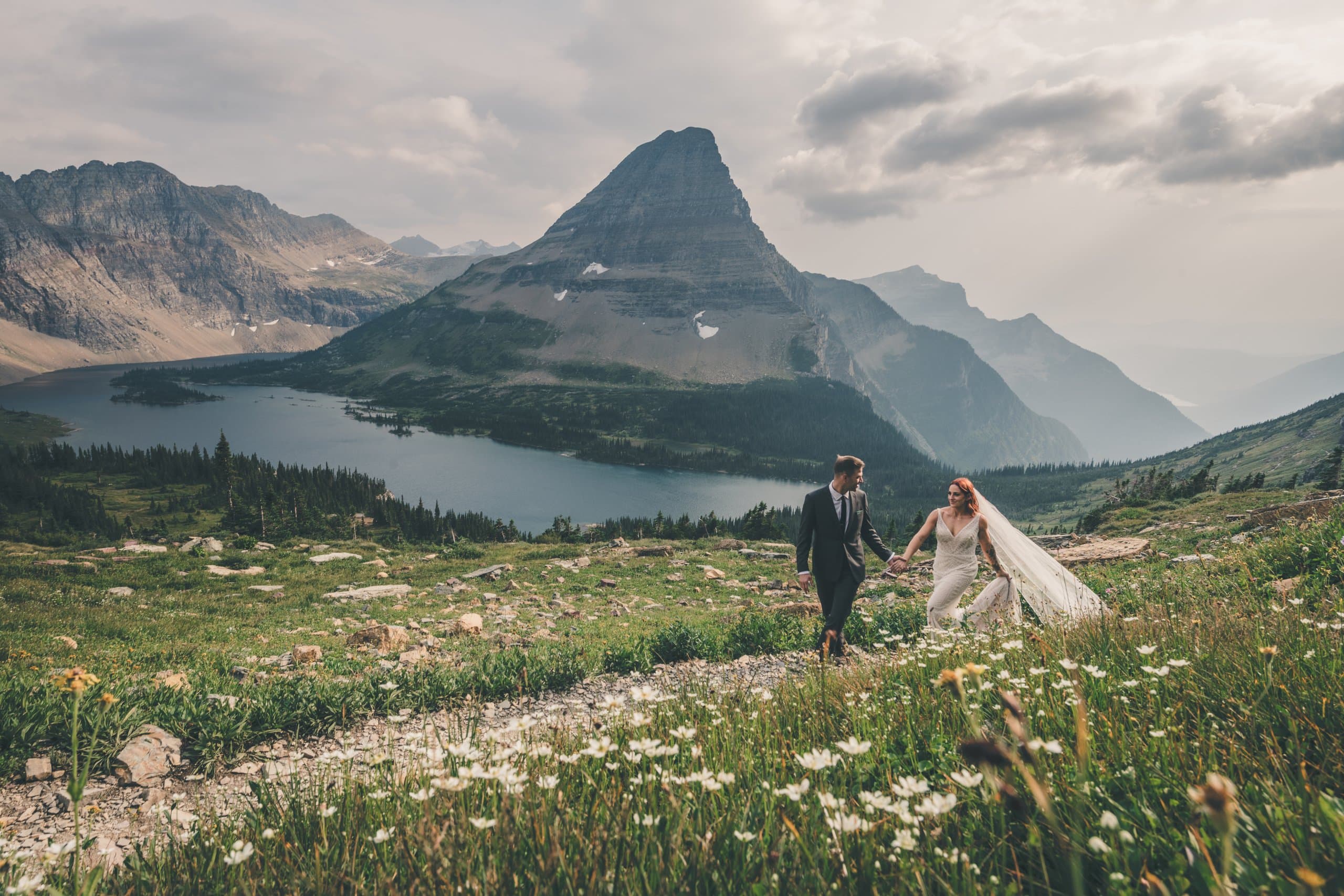 Ayla & Jordan elopement in glacier — _DSC9450