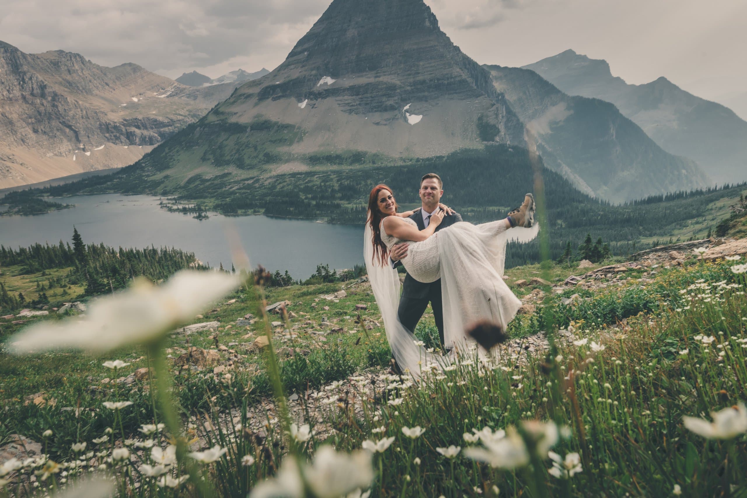 Ayla & Jordan elopement in glacier — _DSC9479