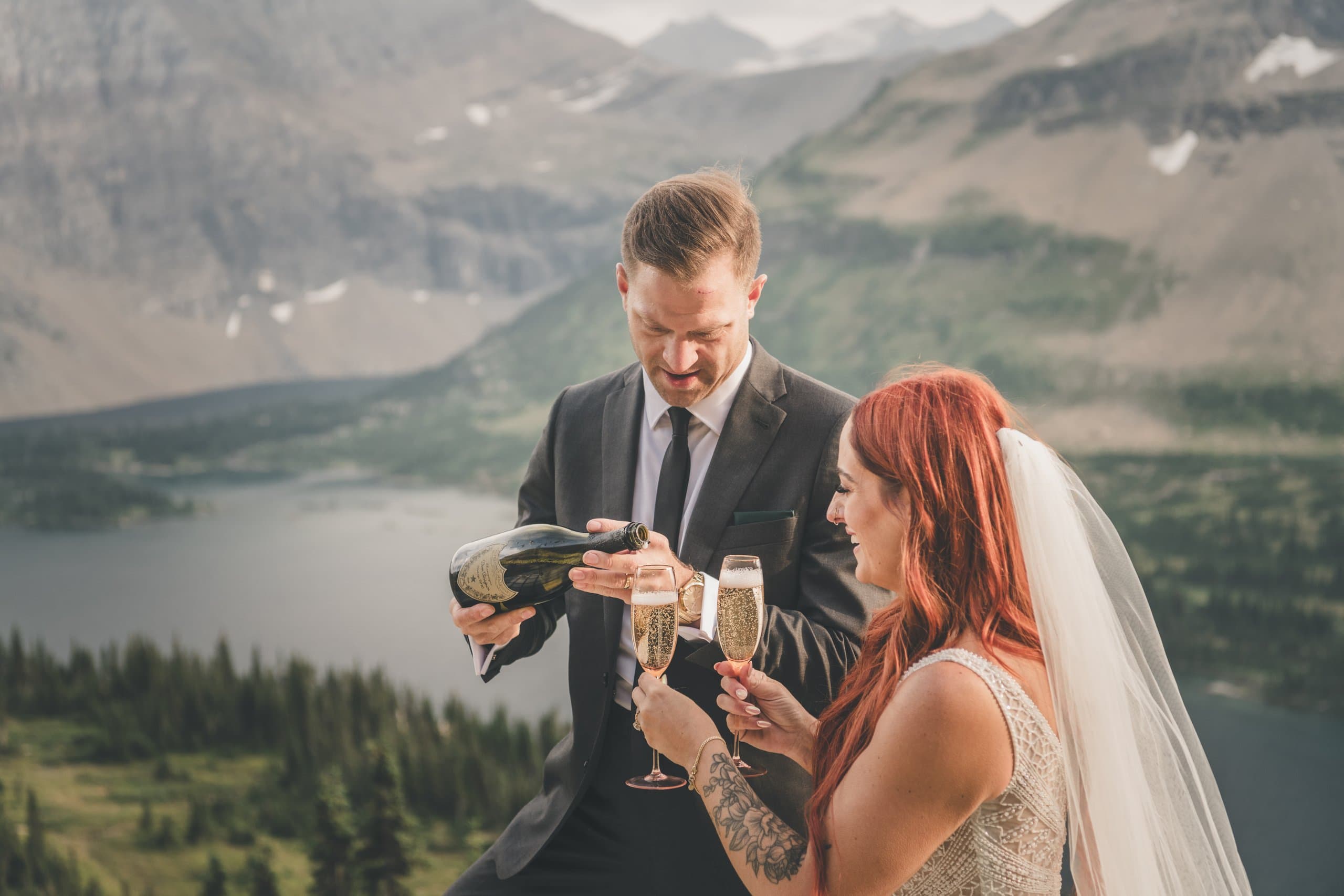 Ayla & Jordan elopement in glacier — _DSC9686
