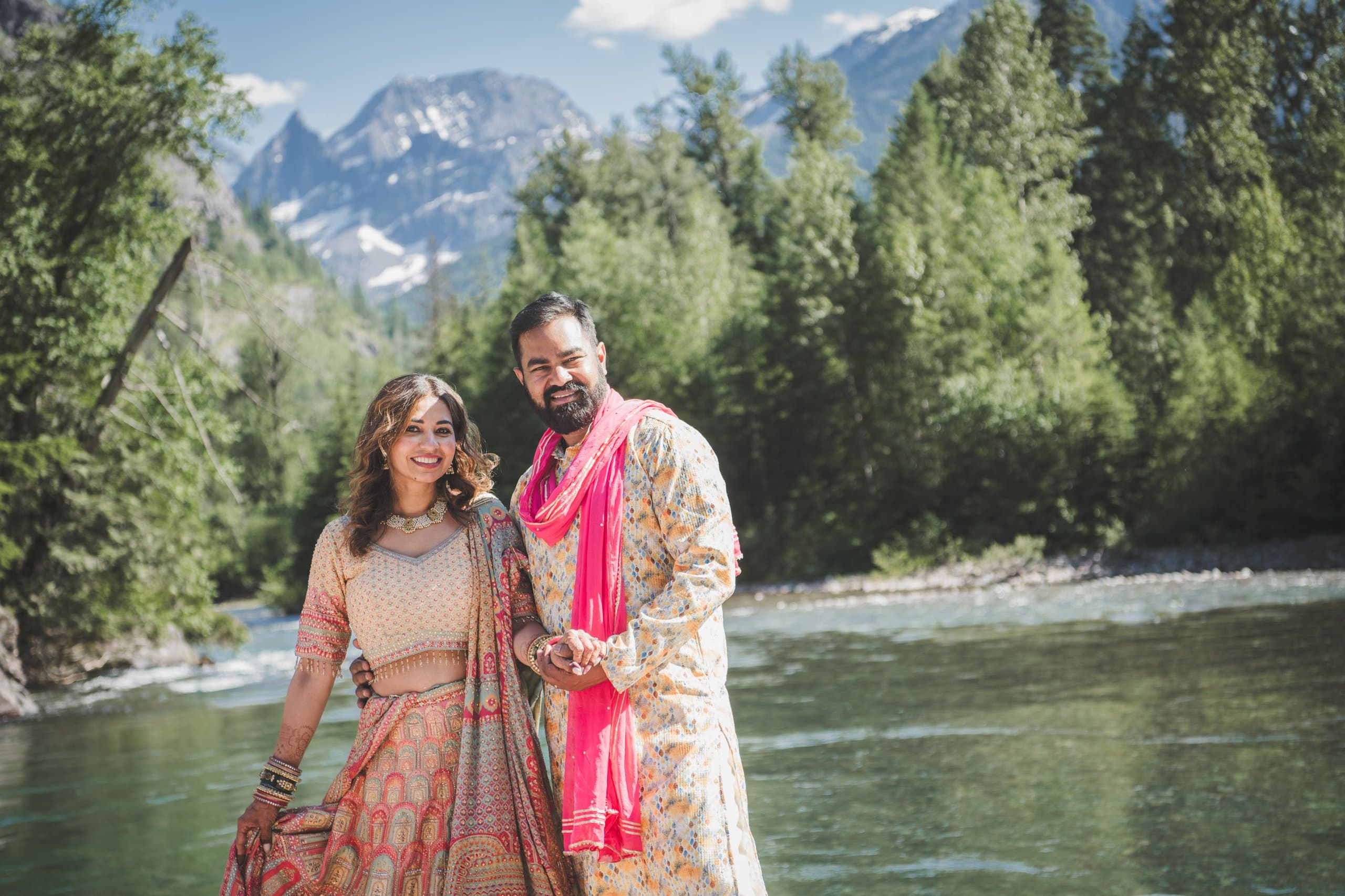 Leah & Shree wedding in glacier — 1155MAM_3445