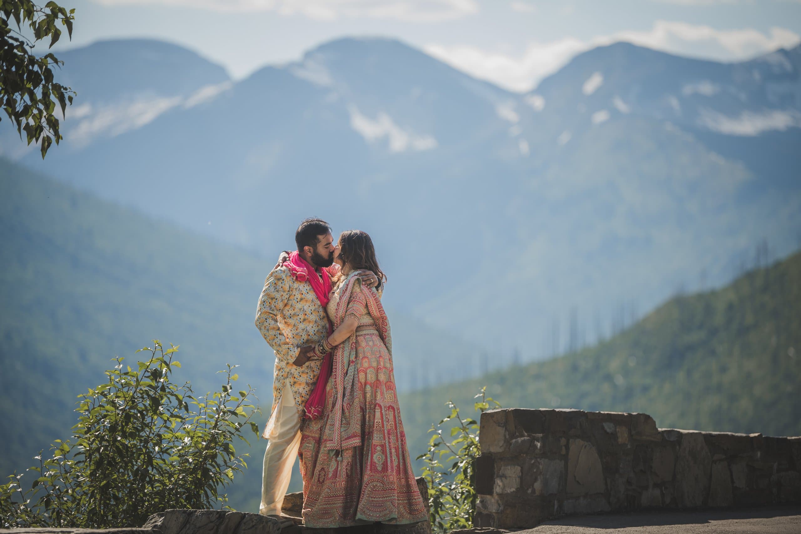 Leah & Shree wedding in glacier — 1188MAM_3531