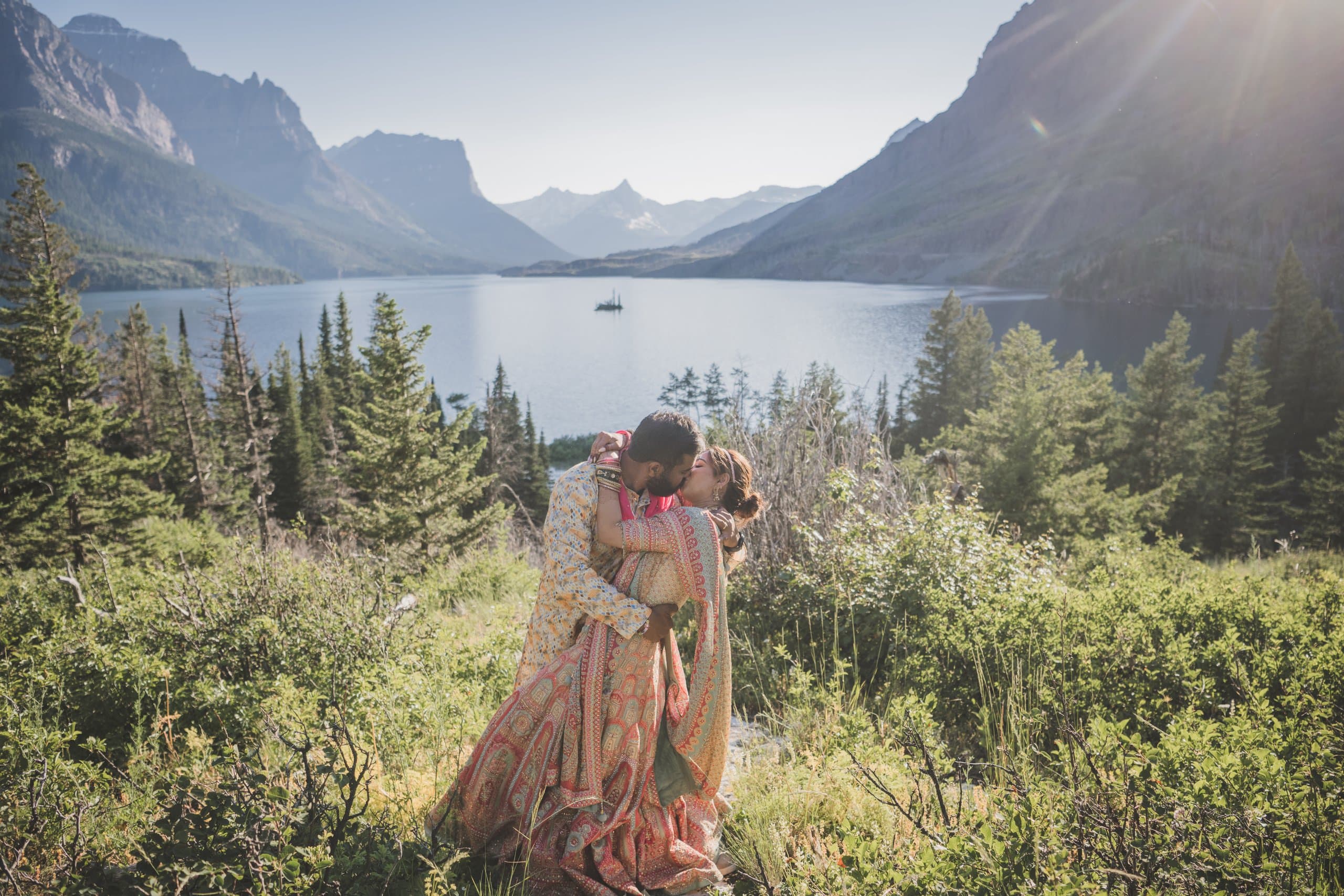 Leah & Shree wedding in glacier — 1214MAM_3678