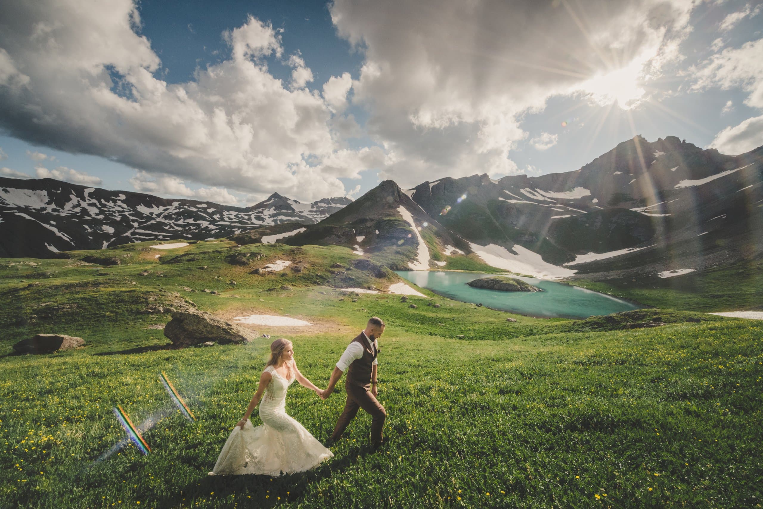 Sara & Tyler elopement in island lake — MAM_7682