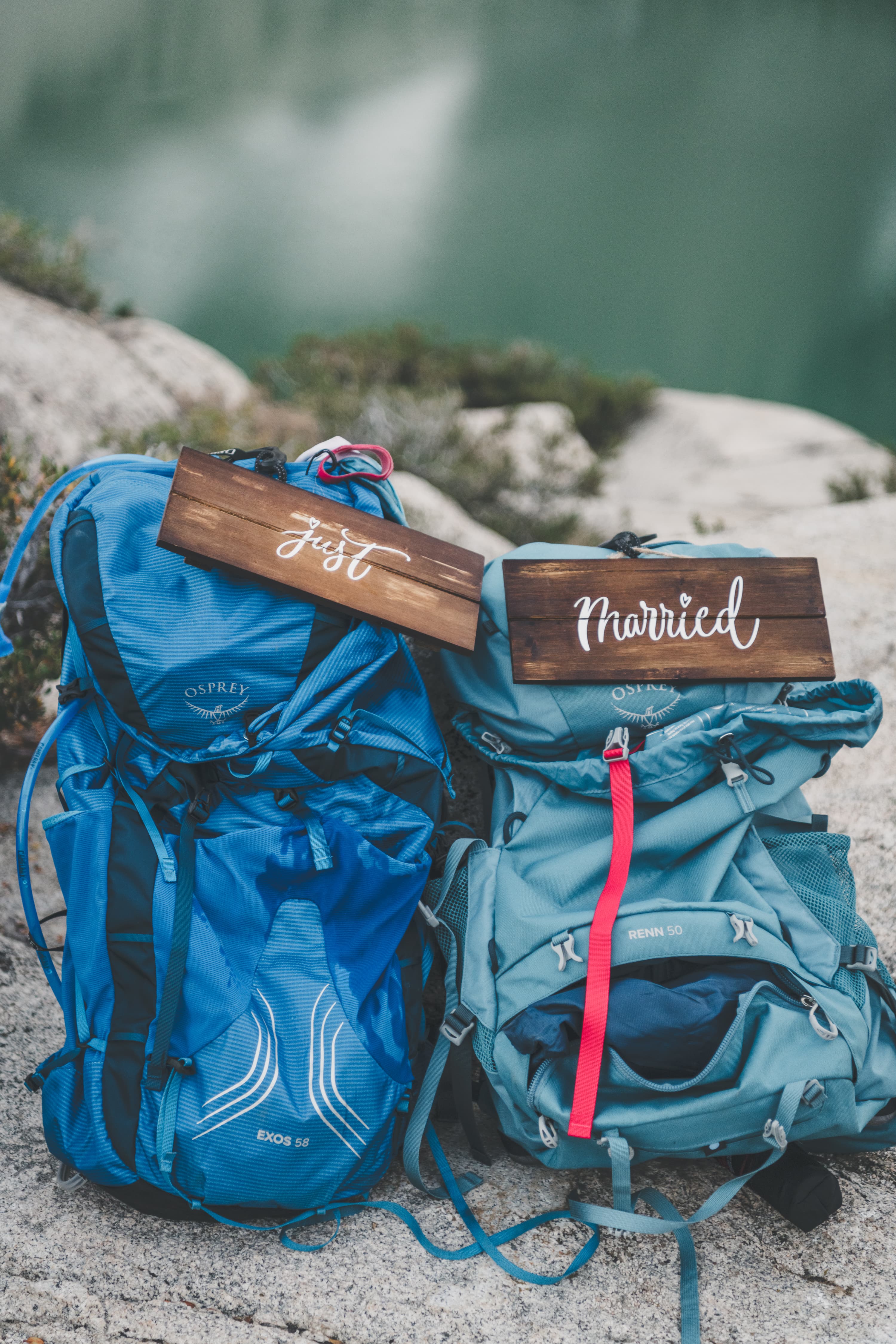 Chrishna and Scott elopement at Mammoth — couple portrait in natural light