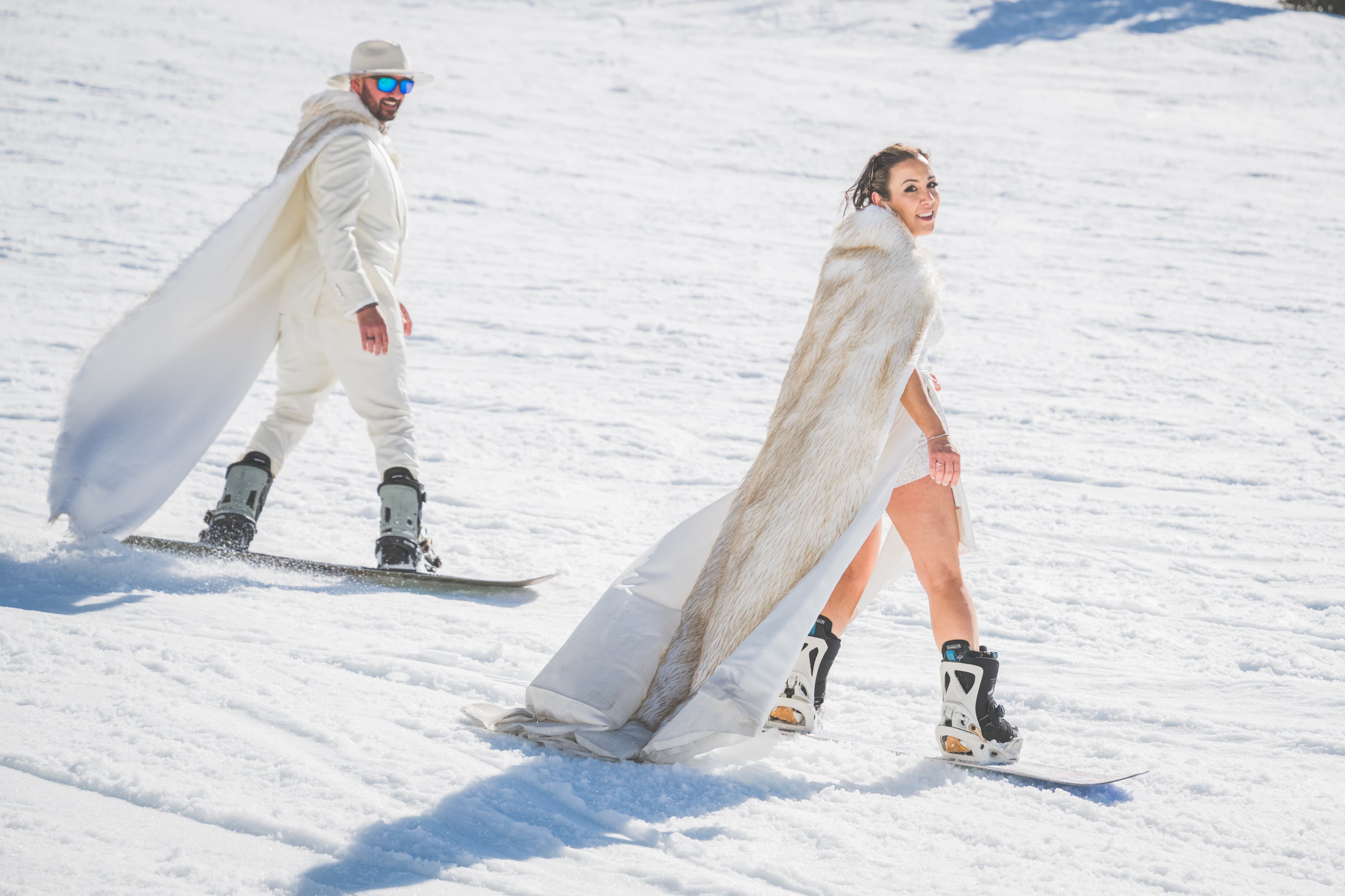 Diana and Ara wedding — portrait in the Eastern Sierra at Mammoth Lakes