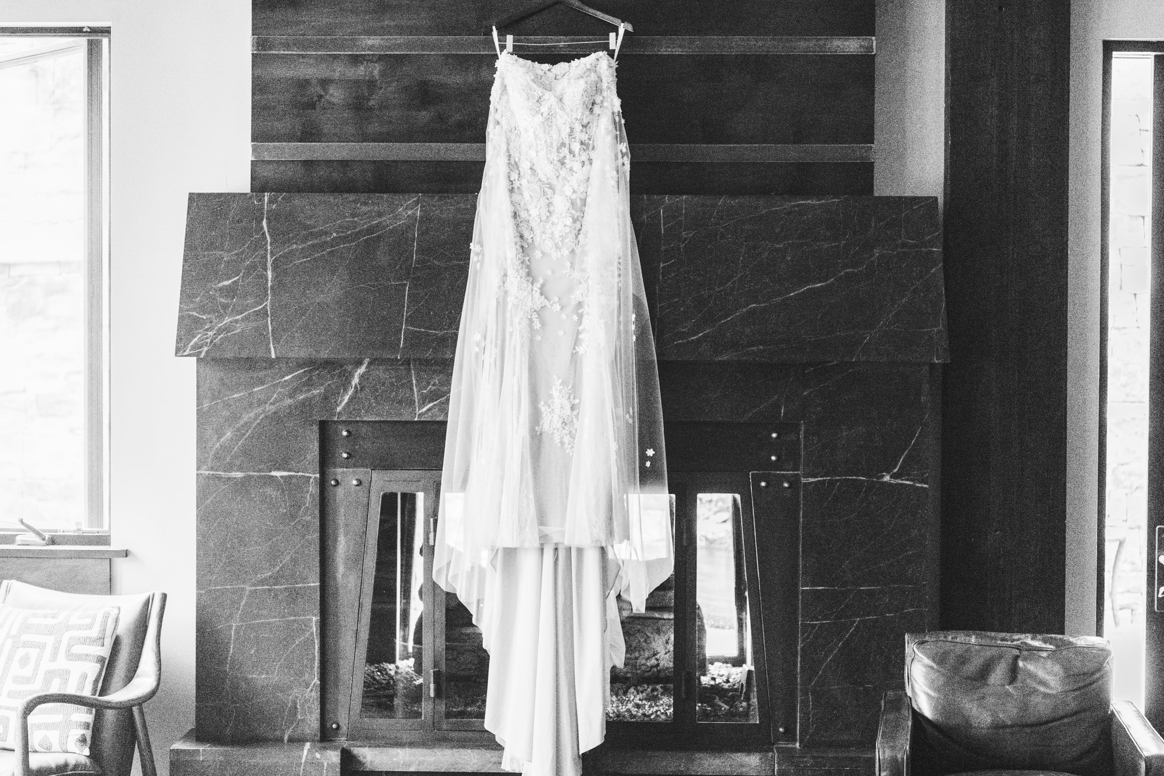 Allred's wedding in Telluride, Colorado — candid moment