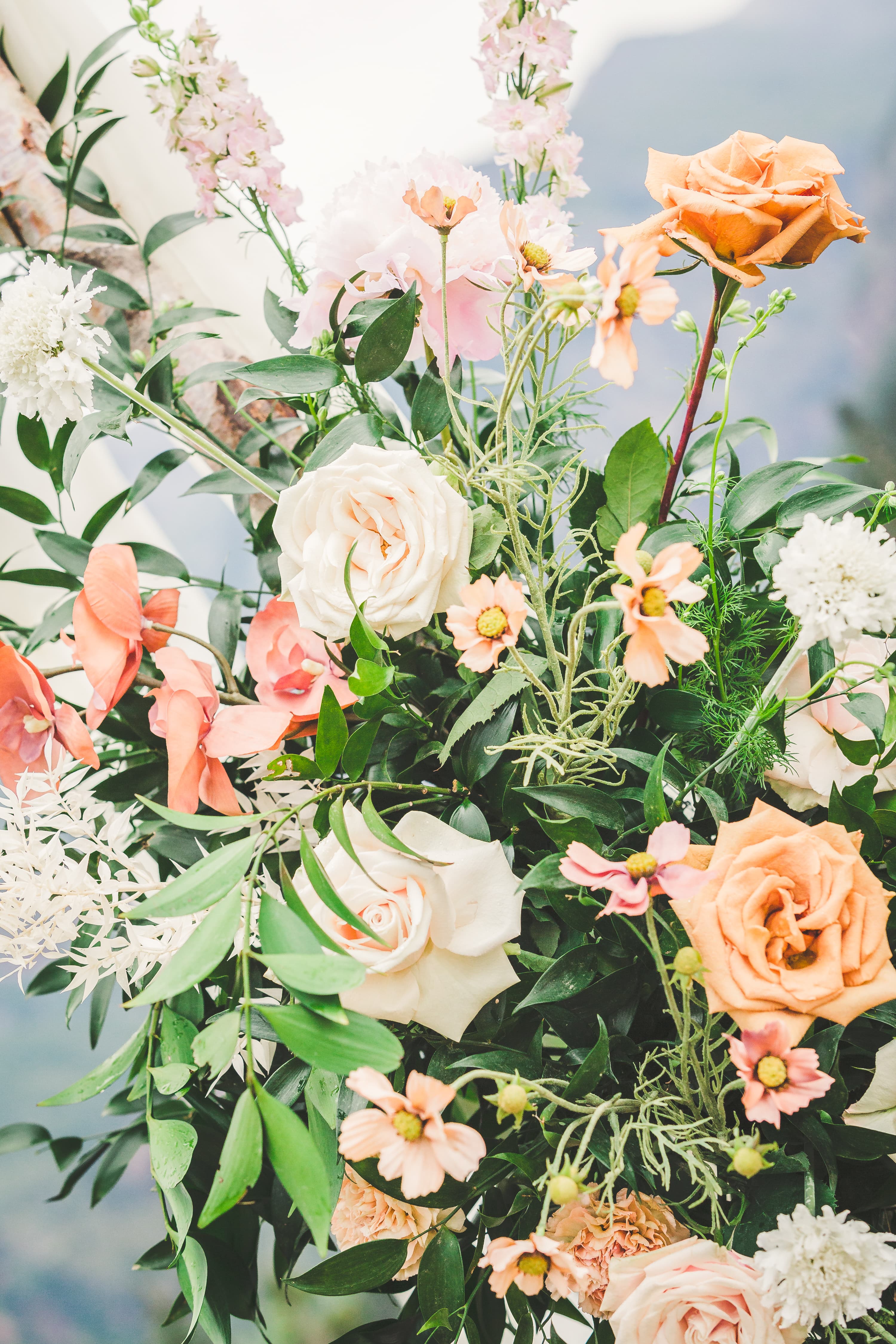 Allred's wedding in Telluride, Colorado — candid moment