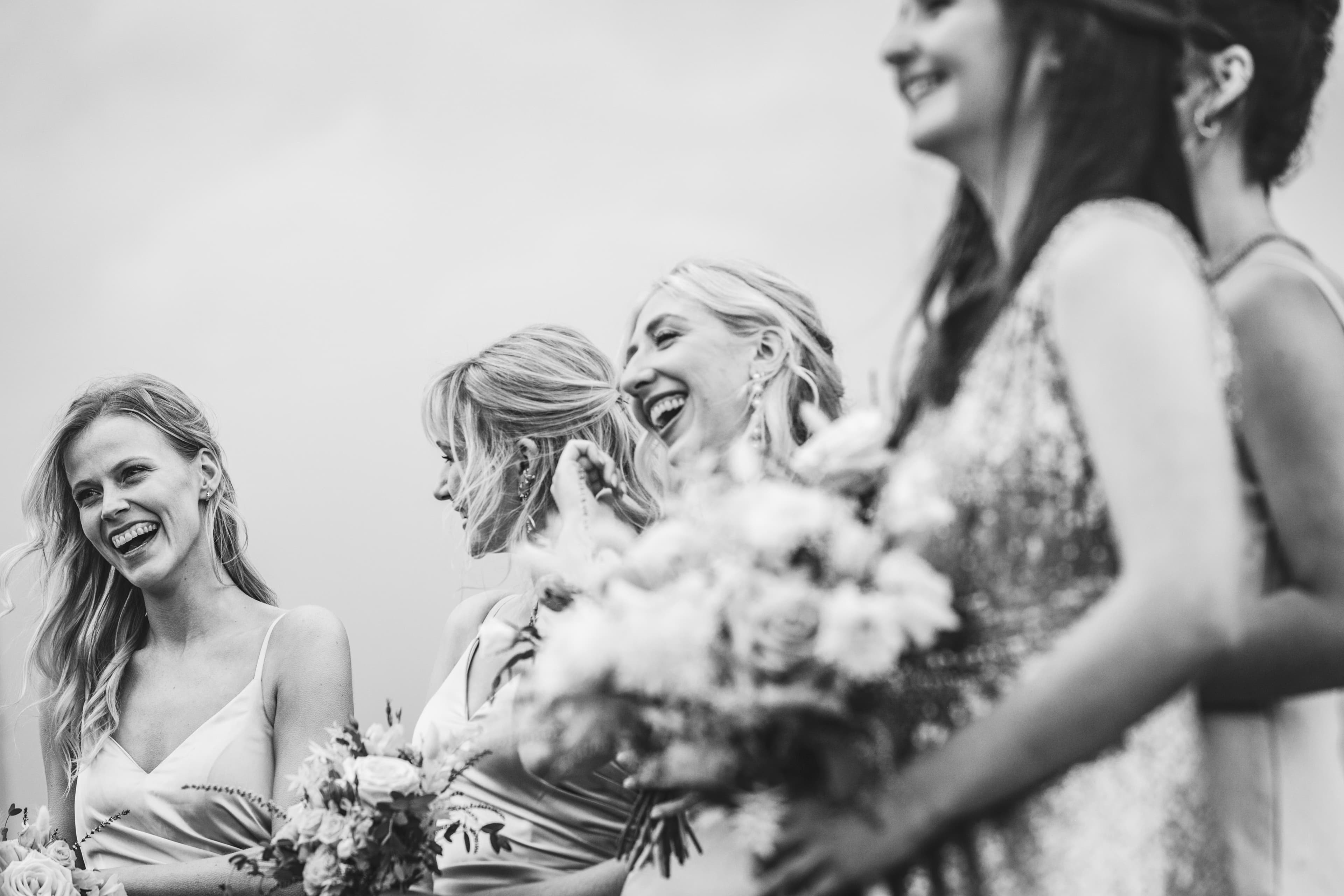 Allred's wedding in Telluride, Colorado — candid moment