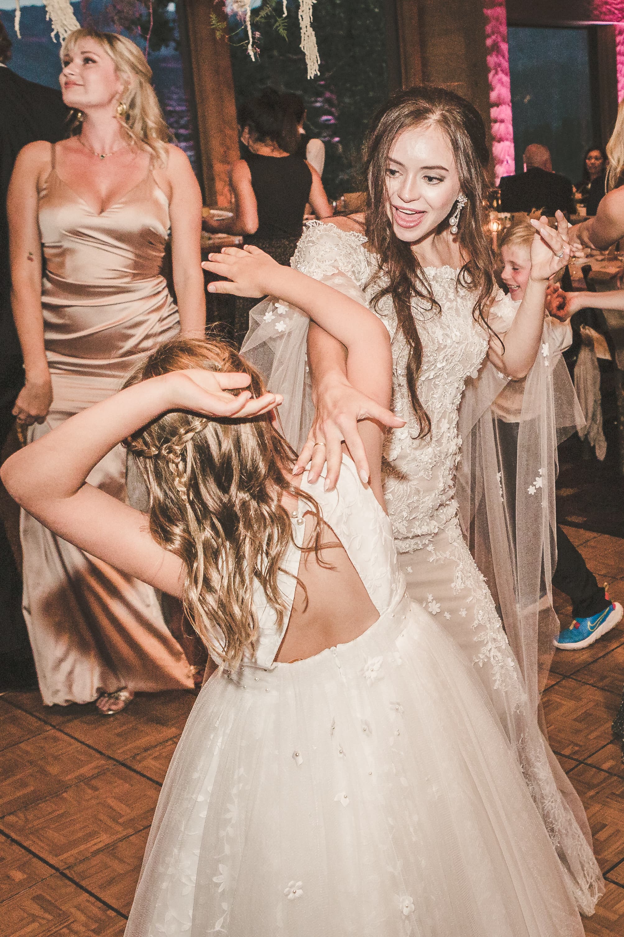 Allred's wedding in Telluride, Colorado — evening reception
