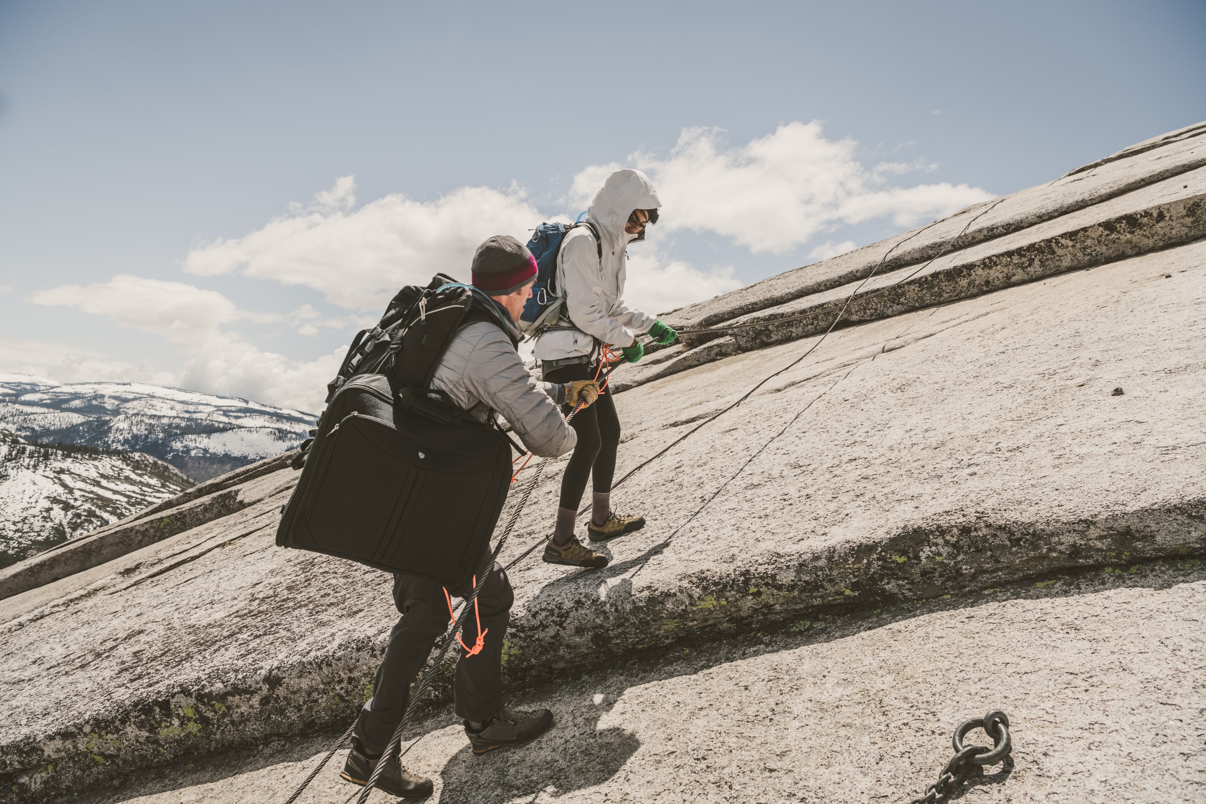 Sheri and Matt Yosemite elopement — portrait session in the Sierra Nevada