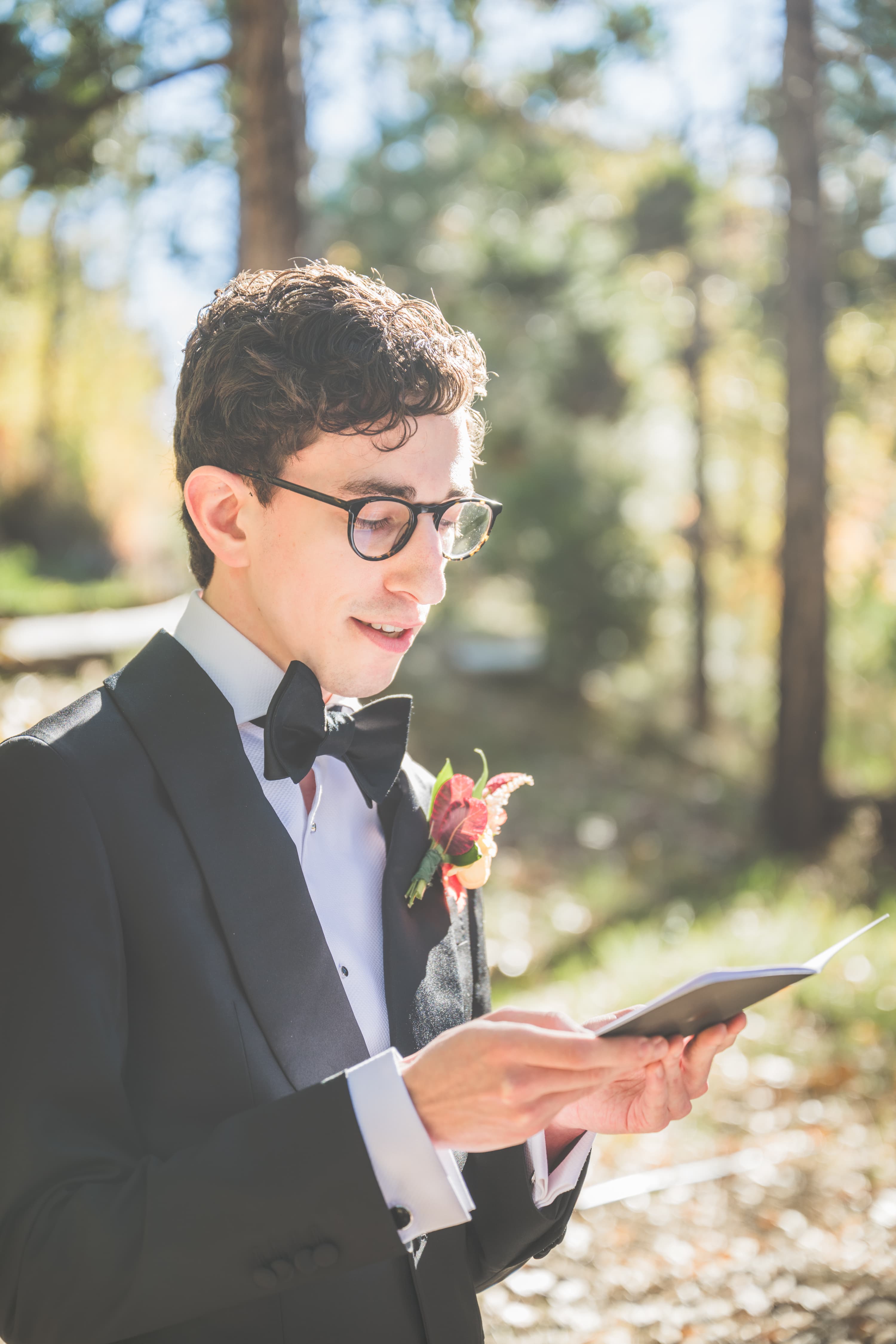 Adam and Steph Yosemite wedding — intimate moment in the Sierra Nevada