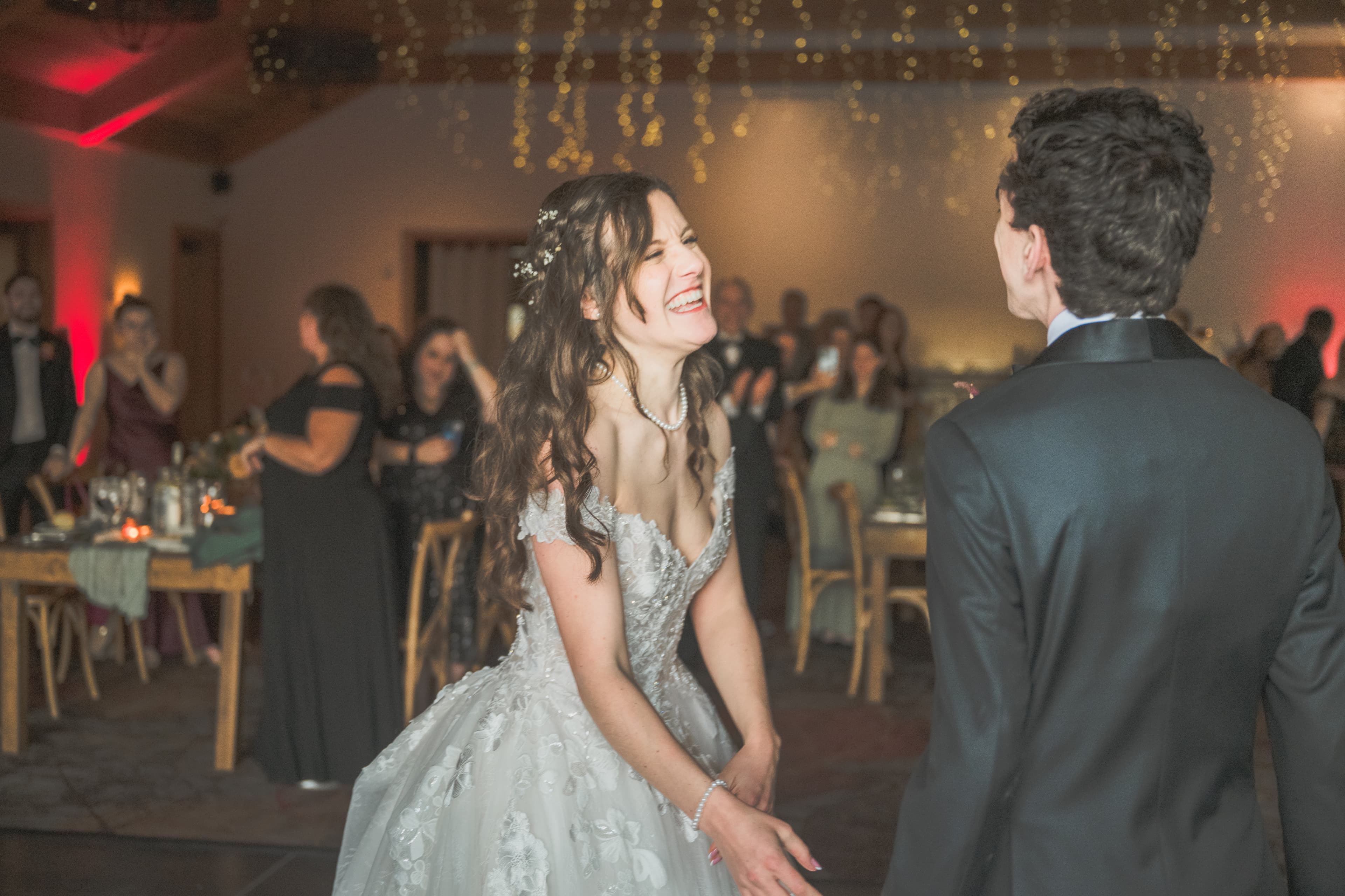 Adam and Steph wedding in Yosemite — couple with valley backdrop