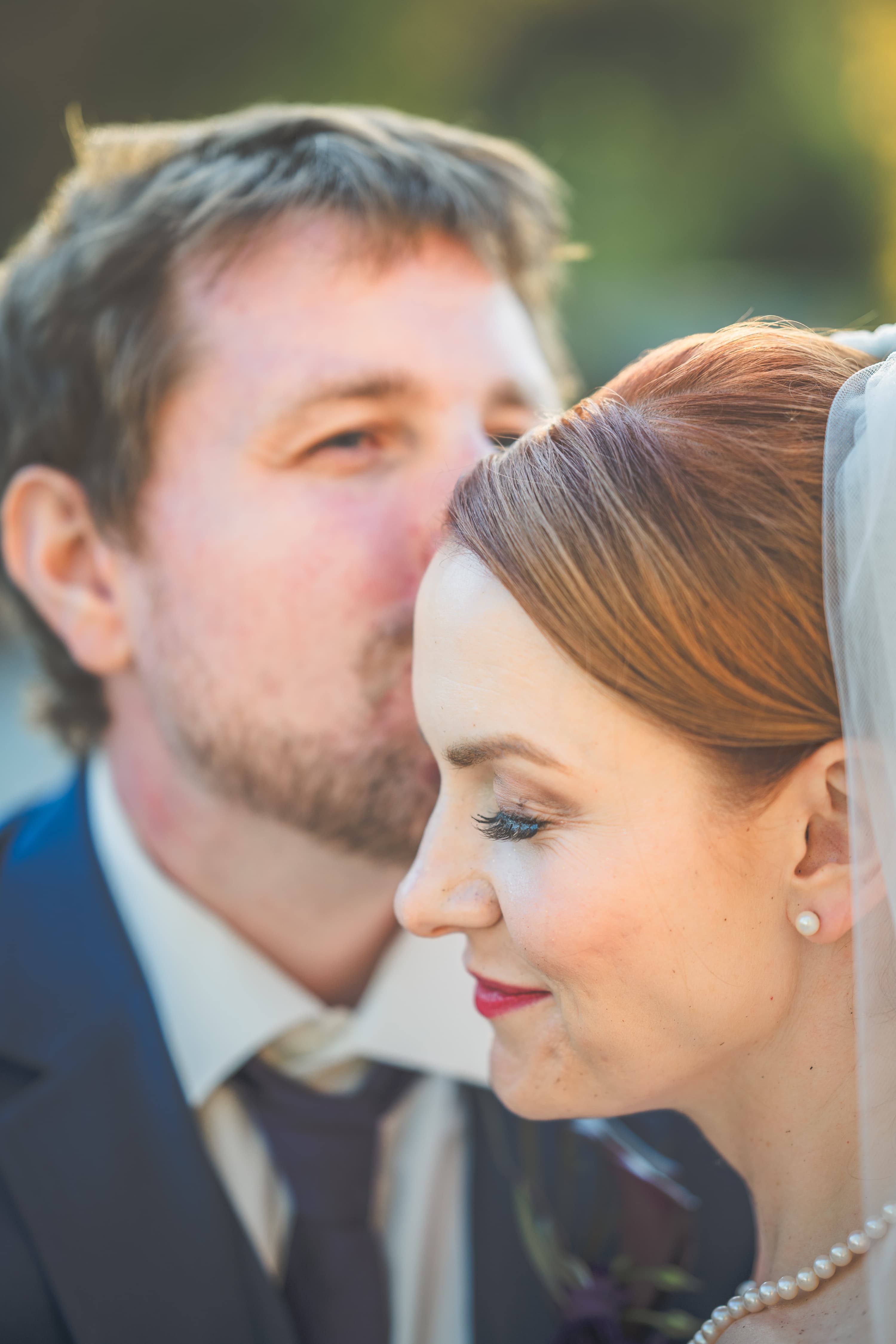 Lauren and Brian wedding portrait — Sierra Nevada light in Yosemite