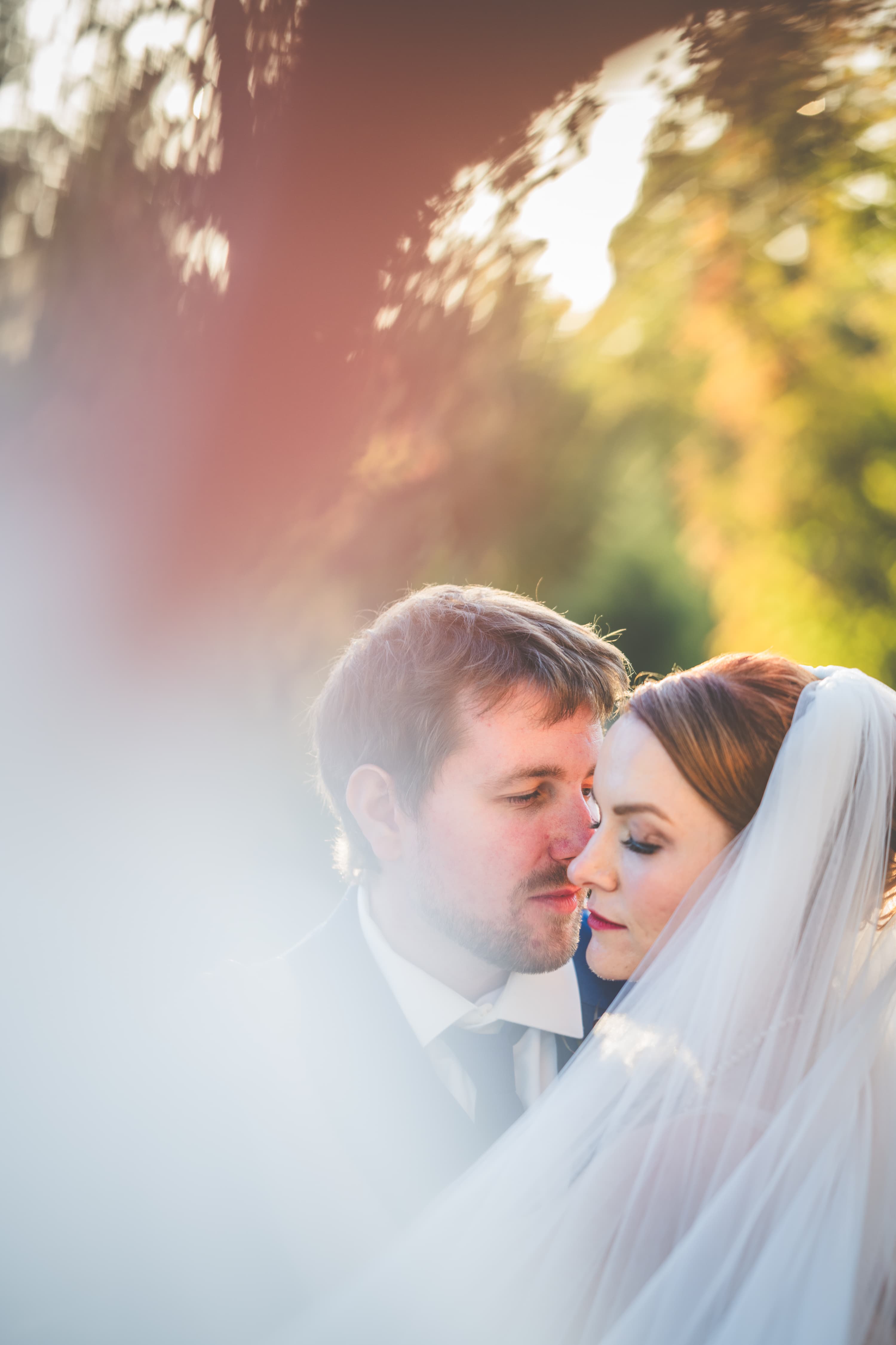 Lauren and Brian Yosemite wedding — intimate portrait with granite scenery